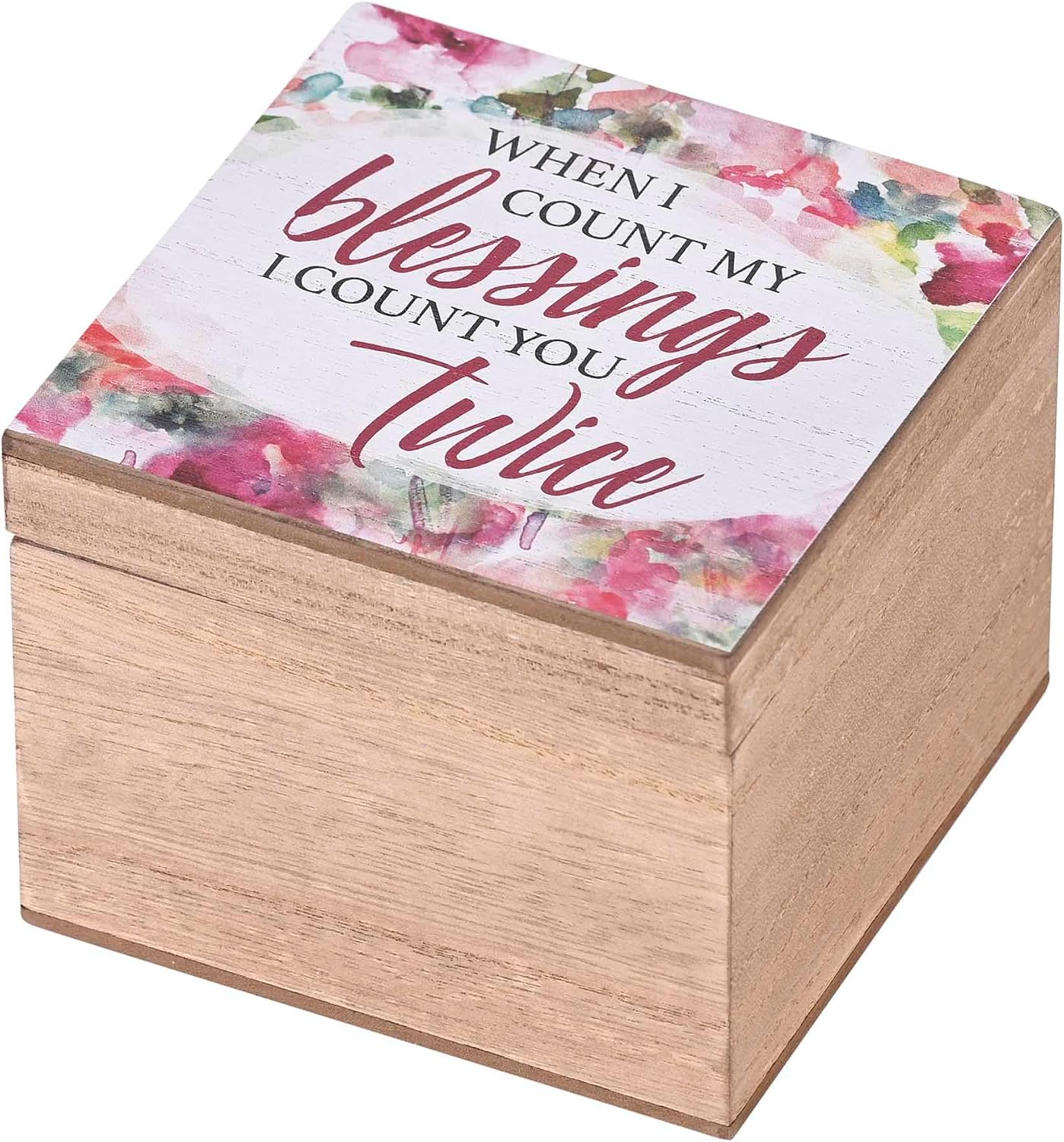 Elanze Designs May Your Day Be Touched Irish Luck - Brown/Green 4 x 3 Inch MDF Wood Decorative Keepsake Box image 5