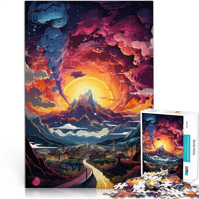 Foto 2 de 6 de Jigsaw Jigsaw Puzzle Salzburgo 1000 Piece Jigsaw Puzzle for Adults 10.27 in x 14.96 in Cardboard Puzzles for…
