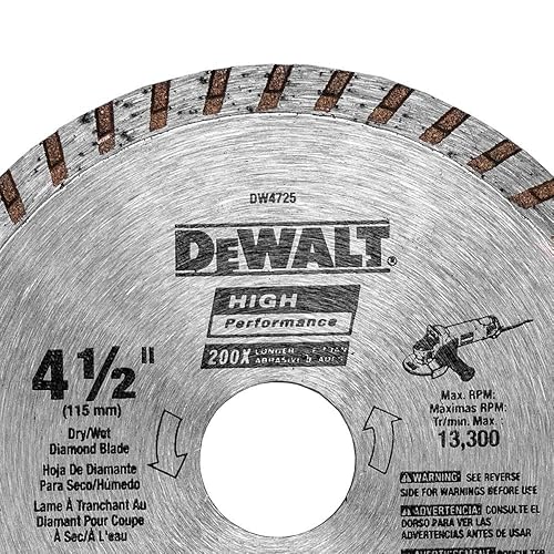 Miniatura 6 de Dewalt Accessories DW472 hoja de albañilería de alto rendimiento - 45 pulgadas