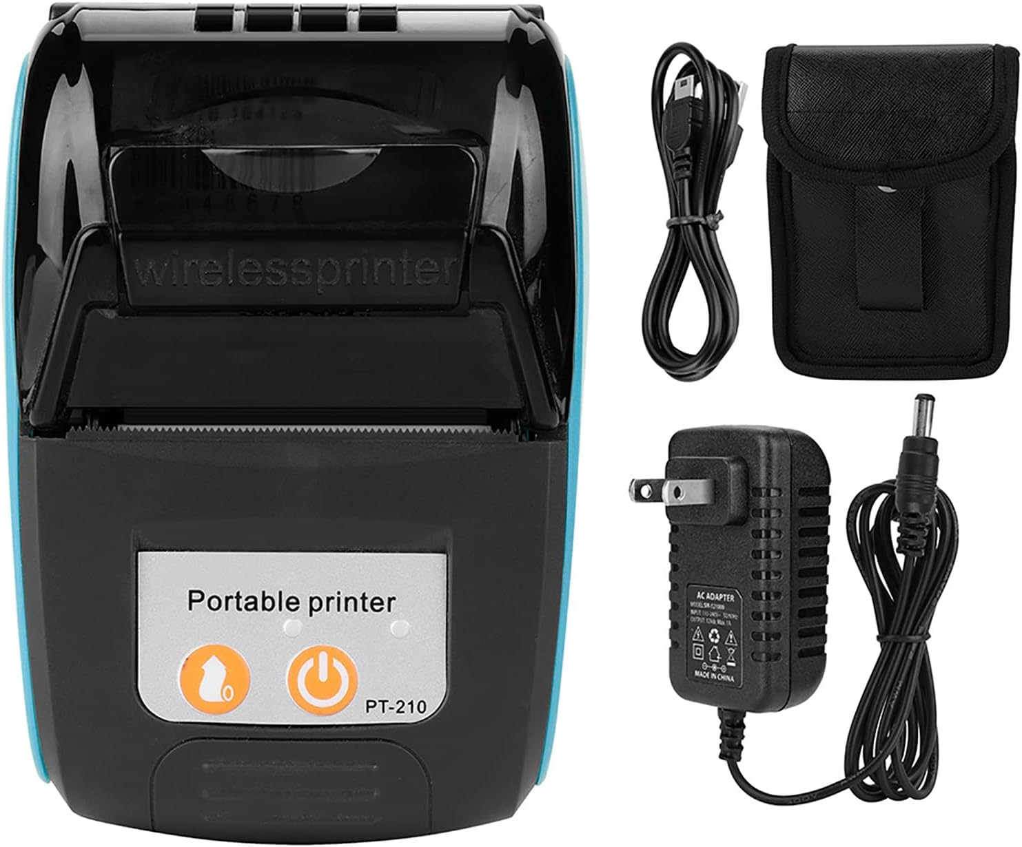 Thermal Printer, Portable Receipt Printer Thermal Bill Printer 58 mm