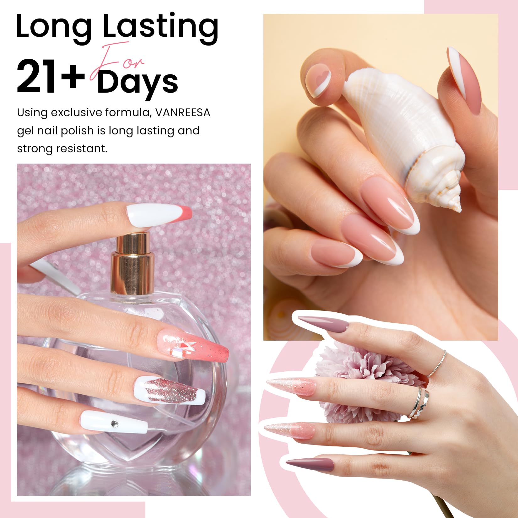 VANREESA Gel Nail Polish Set - Image 4