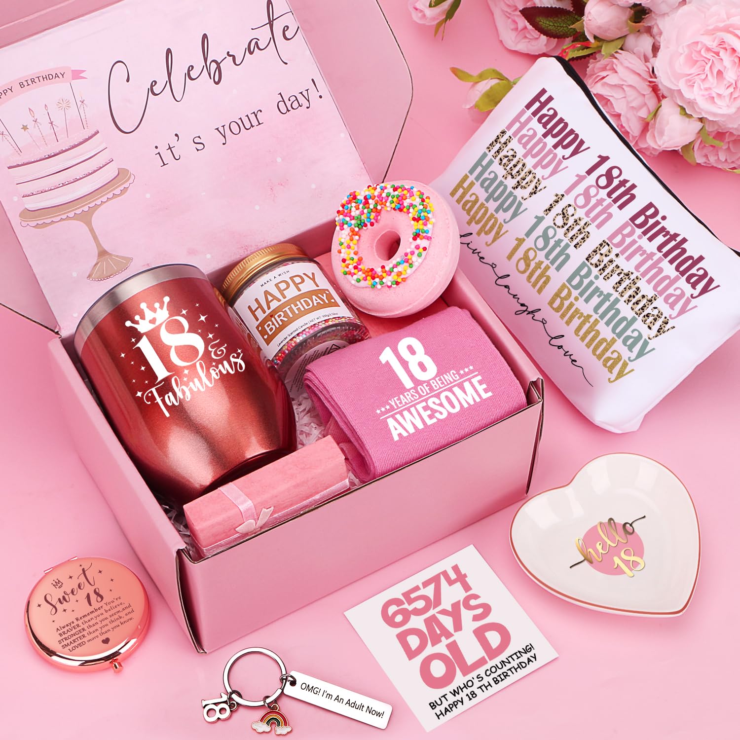 18th Birthday Gifts For Girls Happy 18th Birthday Hamper Girls