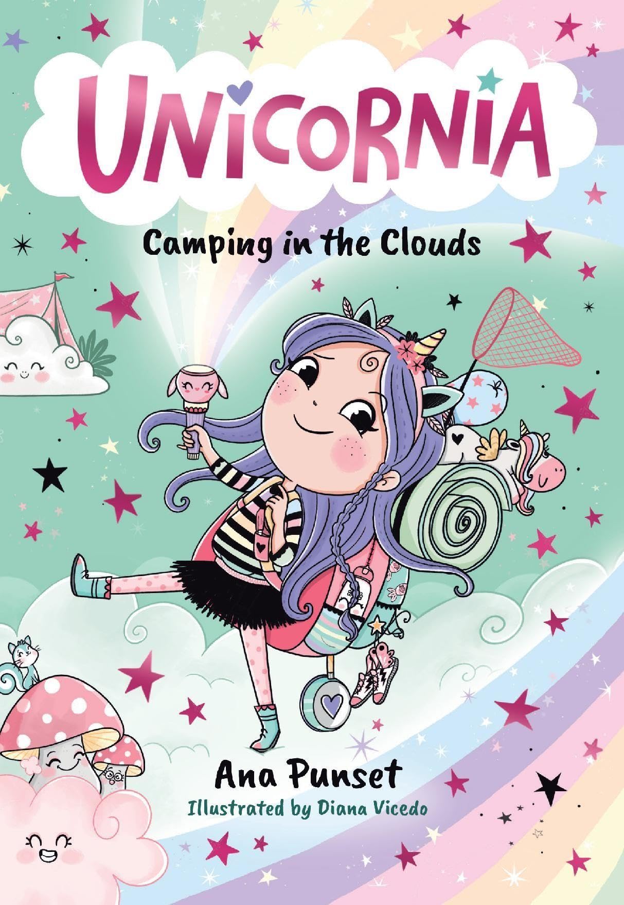 Unicornia: Camping in the Clouds: The bestselling illustrated magical unicorn series for ages 5–8, with themes of anxiety, first school trips and fear of the dark: 7