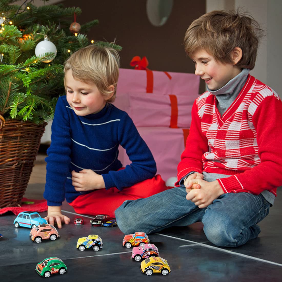 Adventskalender Mit 24 Mini-Autos – Pullback-Autos Für Jungen 2–8 Jahre