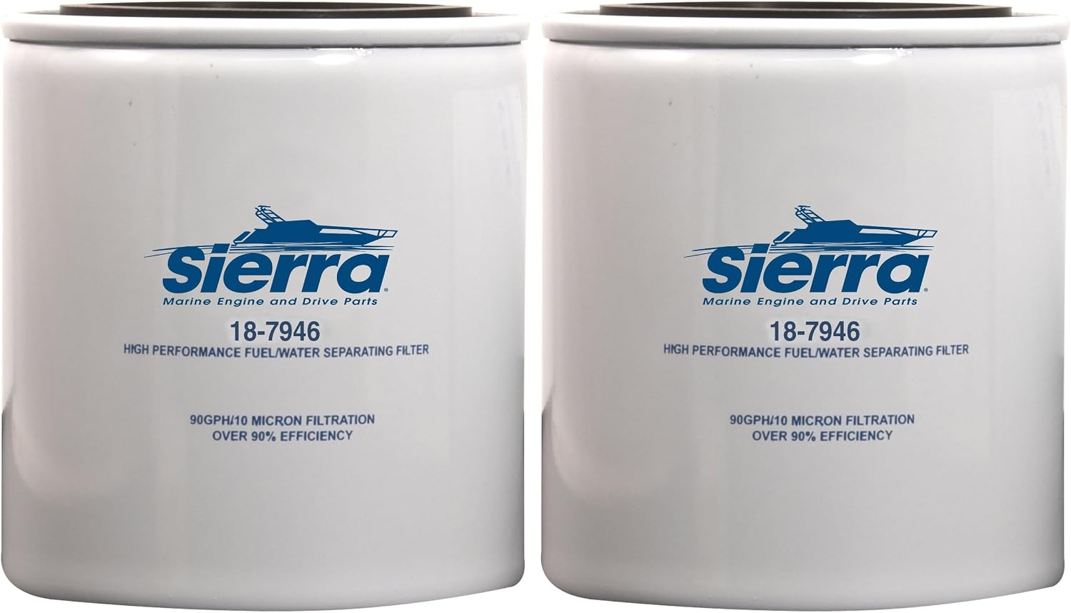 Sierra International 18-7946, Fuel Water Separator Filter (Pack of 2)