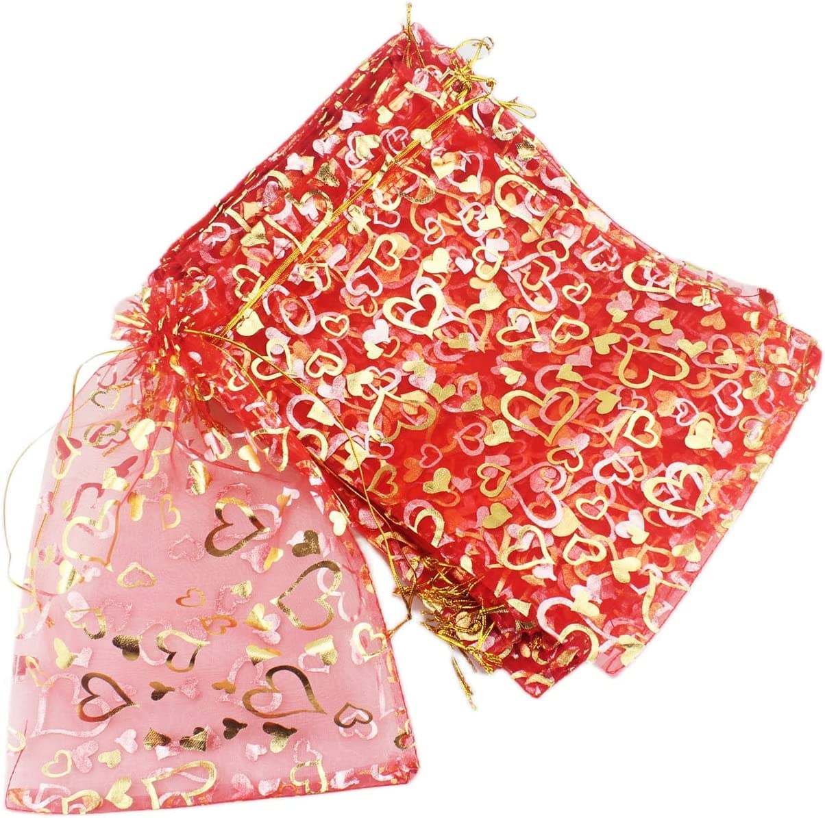 brown leaf 7X9 Cm Red Small Printed Organza Potli Bags Jewellery Pouch Best for Wedding Diwali Party Supply Birthday Return Gifting Bags (Pack Of 40) (B0C5W2JDJX) Amazon Price History, Amazon Price Tracker