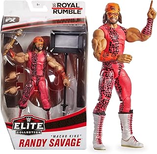 WWE Elite Collection Randy “Macho Man King” Savage Royal Rumble Exclusive Action Figure