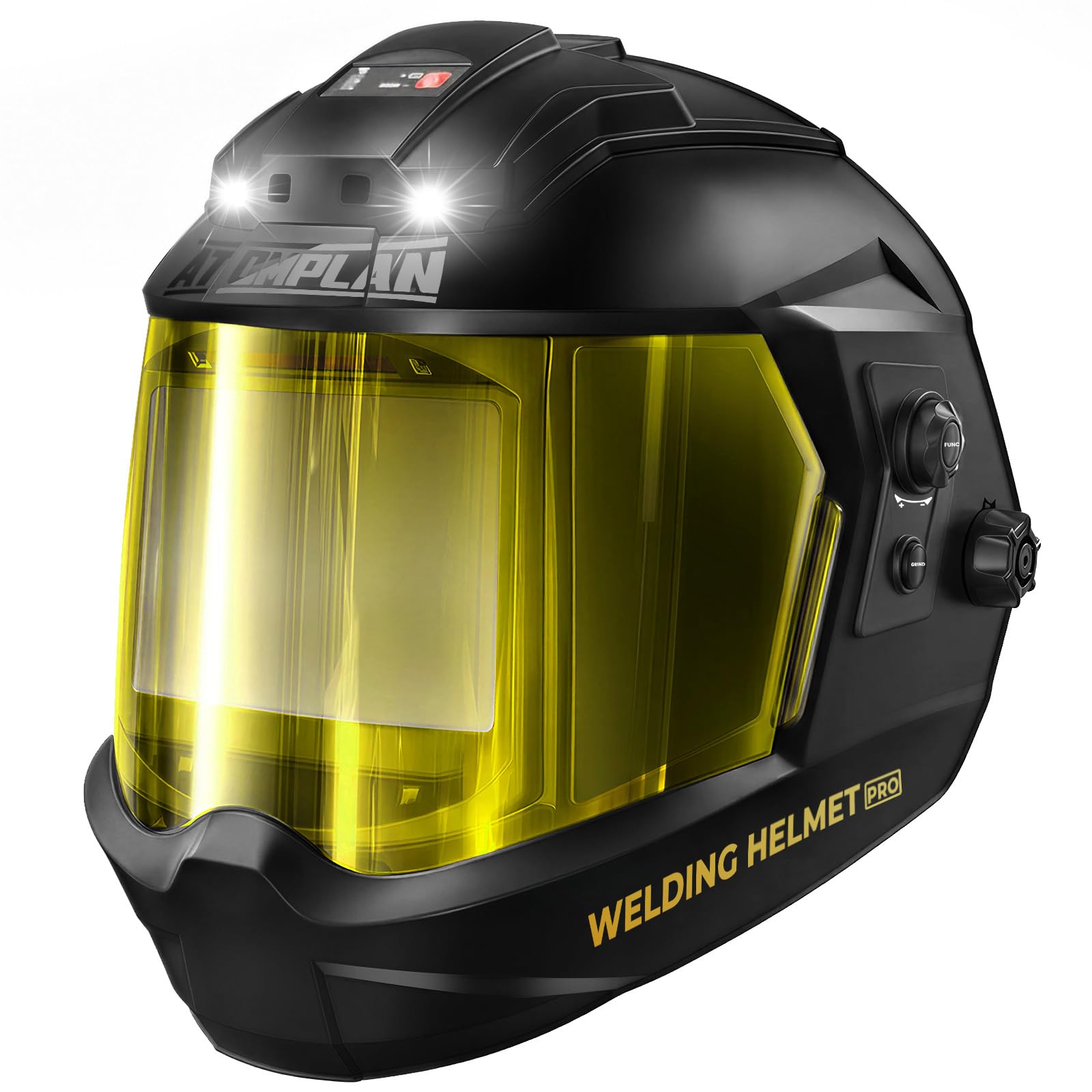 ATOMPLAN Welding Mask Auto Darkening, True Colour Welding Helmet with Light