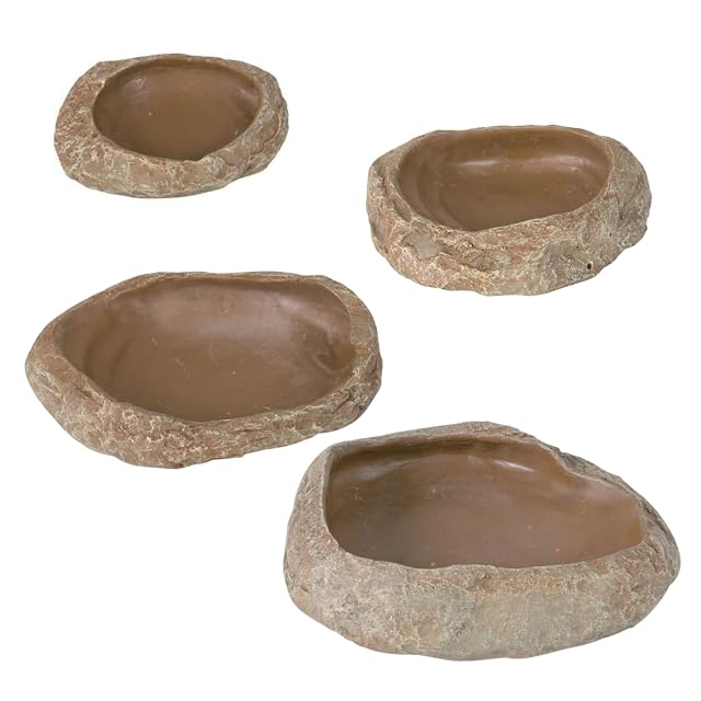 Foto 5 de 5 de TRIXIE Cuenco Reptiles, Agua y Comida, 15 x 3.5 x 12 cm, Reptiles