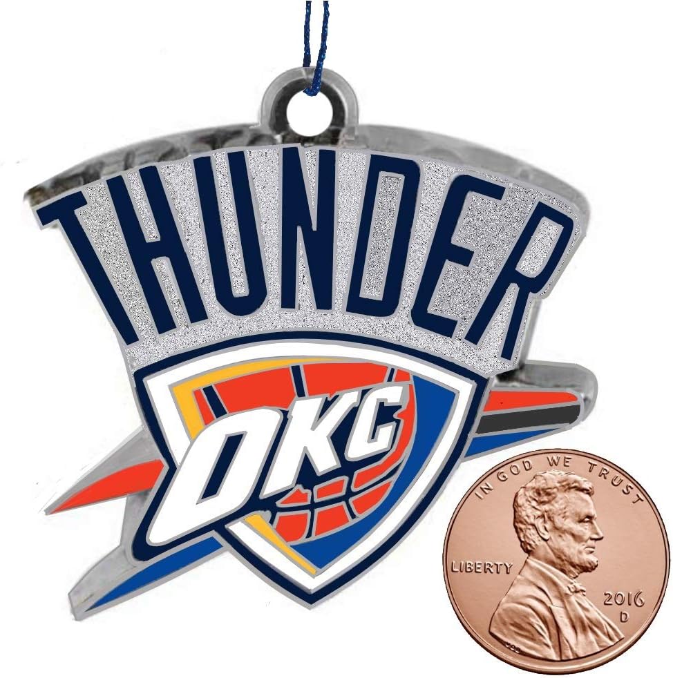 Oklahoma Thunder Christmas Ornament : Sports & Outdoors