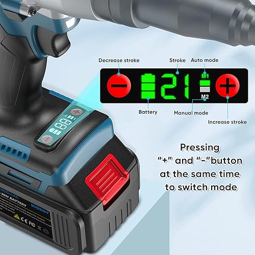 Miniatura 4 de Pistola eléctrica 2 en 1 para remaches (18 pulgadas, 532 pulgadas, 316 pulgadas) y tuercas de remache (14 pulgadas, 516 pulgadas, 38 pulgadas) con 2