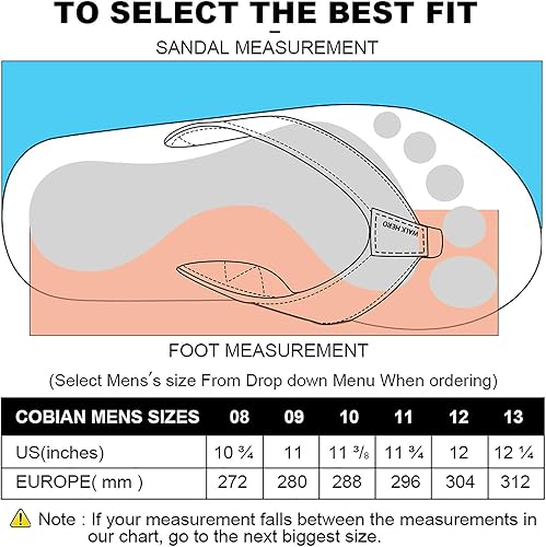 Miniatura 7 de Men Sandals Flip Flop with Orthotic Arch Support Athletic Slide Sandals for Men with Soft Cushion Footbed