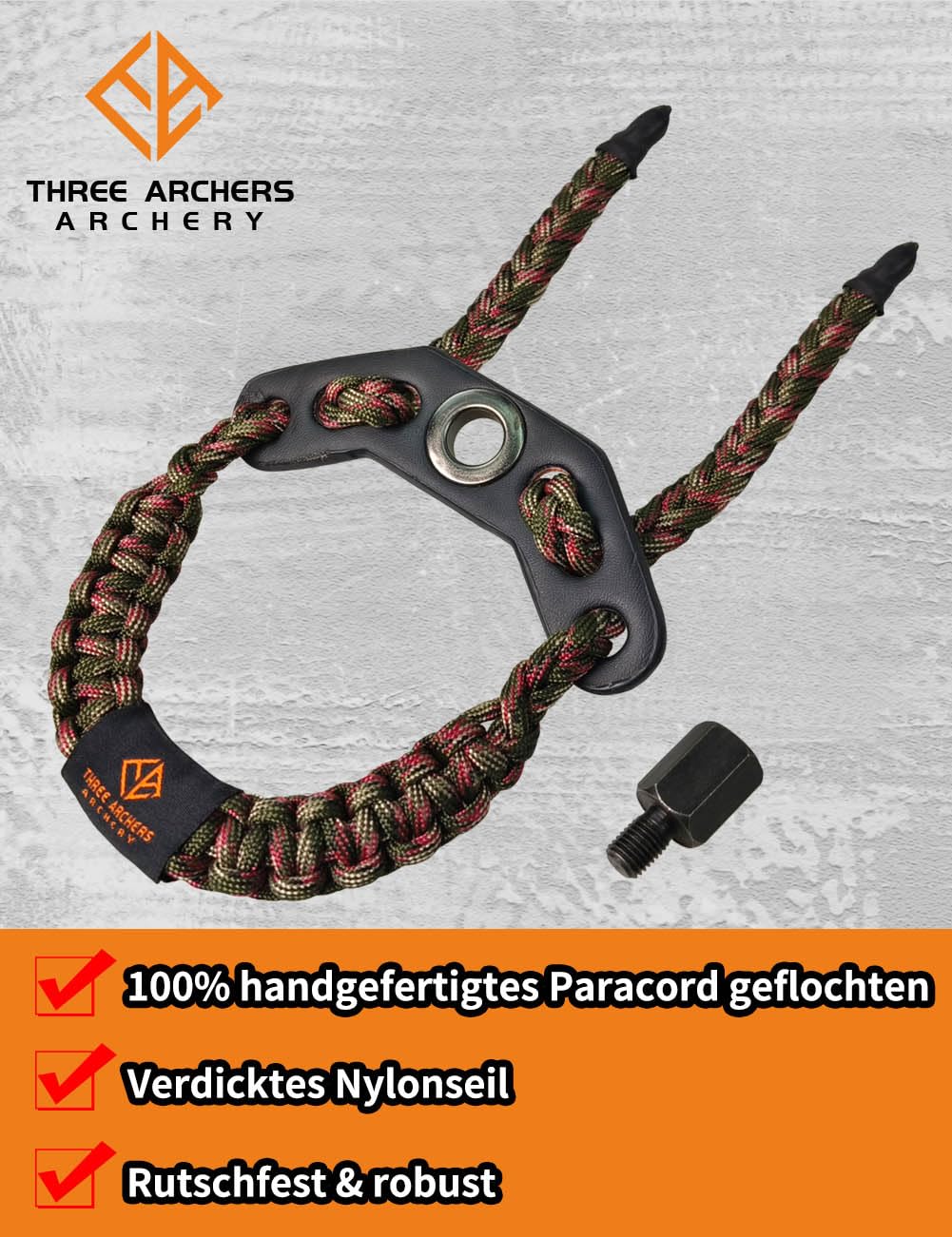 THREE ARCHERS Bogenschießen Bogensehnen Sieverfaden 120yard/110m
