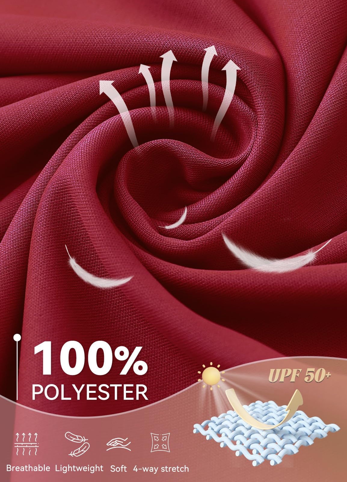 BALEAF Chemise Rushguard pour fille - Protection UV - Haut à manches longues - Séchage rapide - Léger - UPF 50+