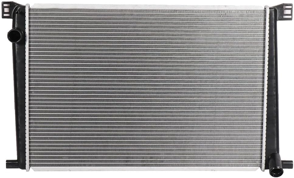 SCITOO Engine Coolant Radiator Assembly for Mini Cooper 2014-2015 1.5L 2007-2015 1.6L,for Mini Cooper Countryman 2011-2016 1.6L,for Mini Cooper Paceman 2013-2016 1.6L Automotive Replacement 13167