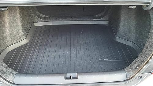 Miniatura 8 de Forro de carga – Tapete de maletero para Honda Civic Sedan 2016-2021 – Alfombrillas de maletero resistentes a la intemperie para automóviles con
