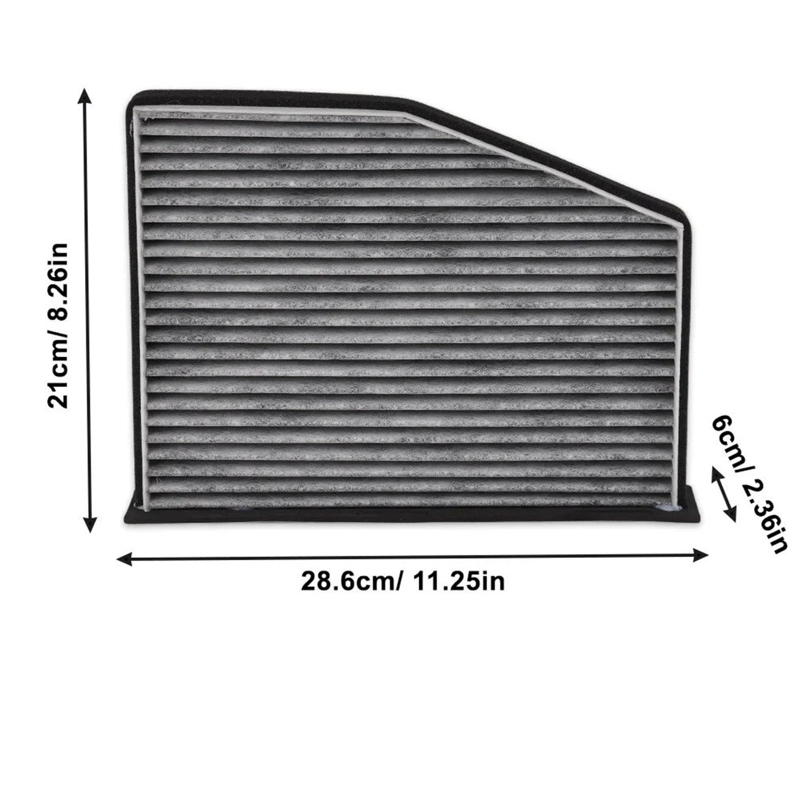 Para VW Para Passat Para R32 Para Rabbit Para Routan 2006-2022 Filtro De Aire Cabina Carbono Para Motor Coche
