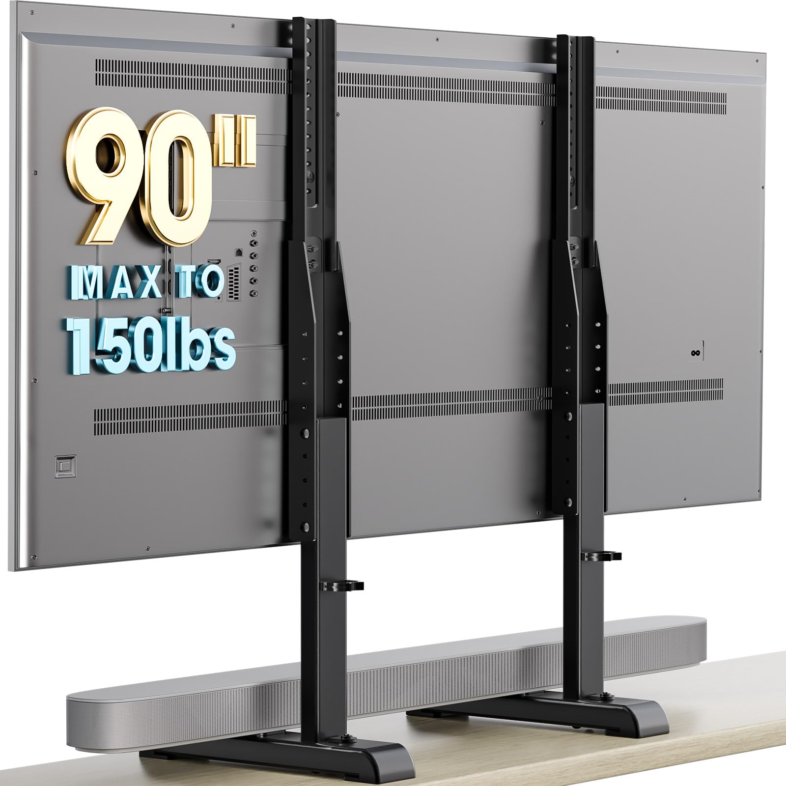 Amazon.com: AX WABER Table Top TV Stand with Height Adjustable TV