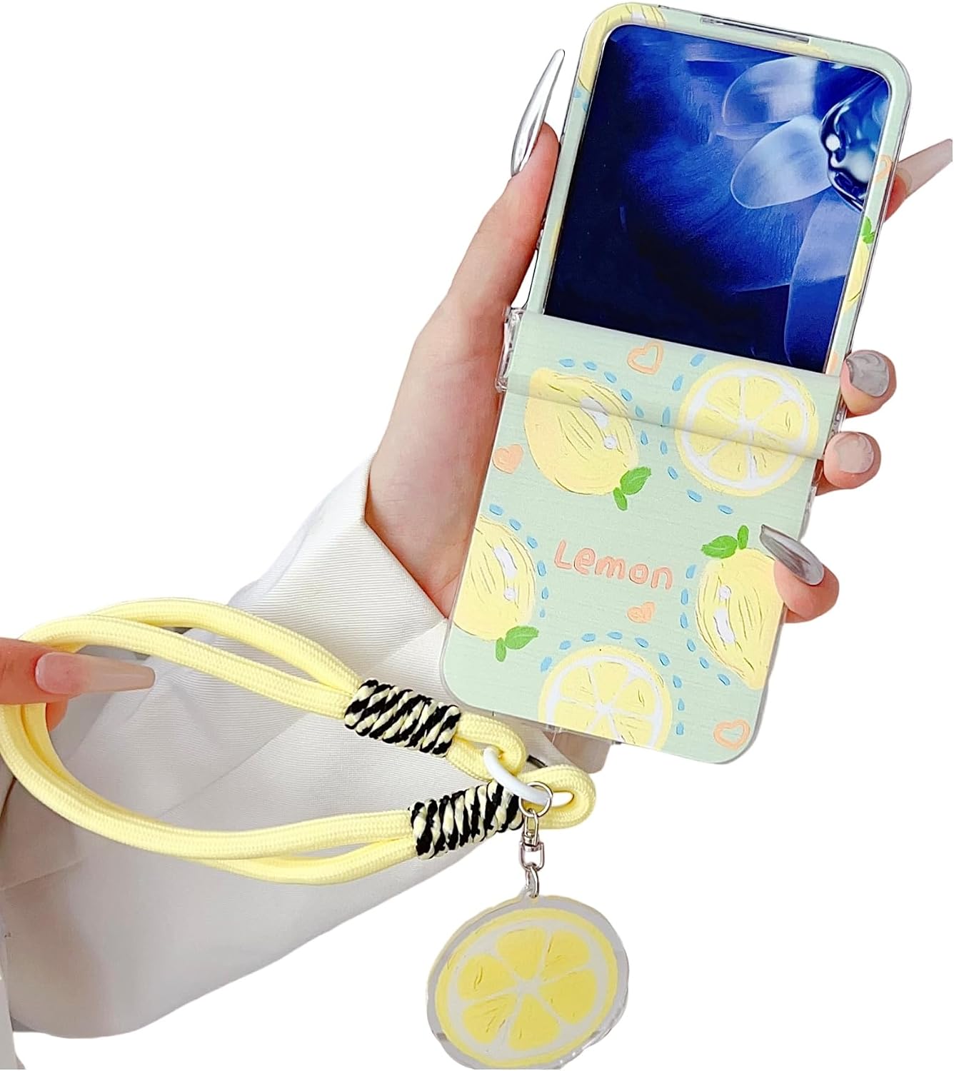 SKPY Cute Case Compatible with Motorola Razr 2025/2026 with Lanyard