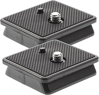 Hemobllo 2pcs Gimbal Quick Release Plate Tripod Mounting Plate 41mm Camera Quick Release Tripod Mount Adapter Camera Tripod Adapter Camera Quick Release Plate Camera Tripod Mount Ptz 330a