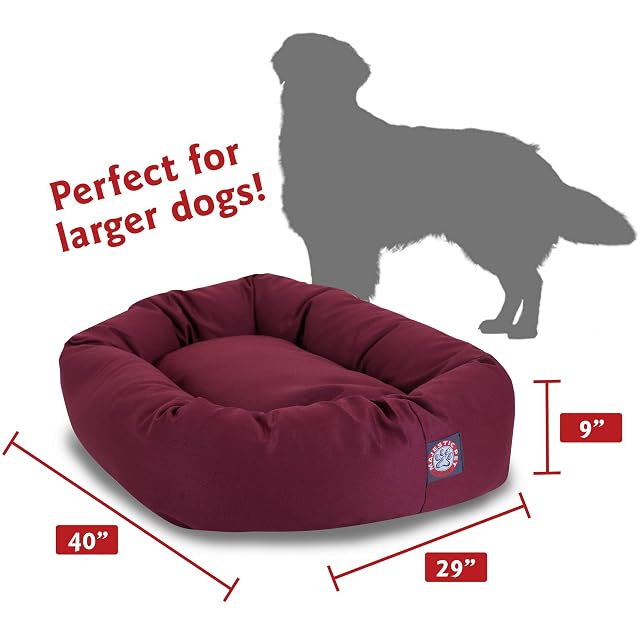 Foto 3 de 5 de Majestic Pet 40 cm Burdeos de Perro Cama por Productos