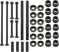 Vista 2 de Un kit de collar de eje de perno de cubierta de buje de brazo para Yamaha Banshee 350 YFZ450 Raptor 700 250 125