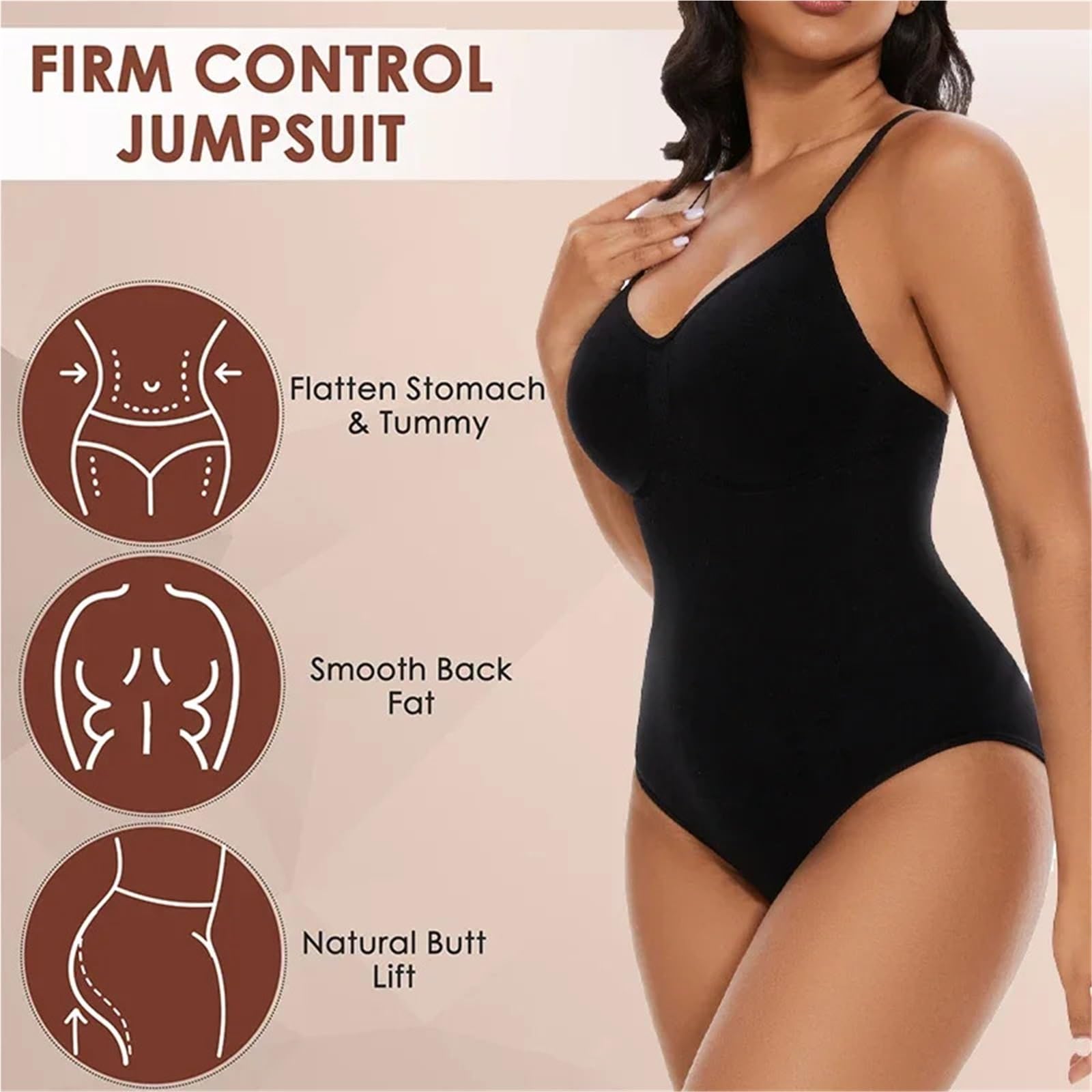 Shapewear Donna Body modellante senza cuciture da donna, canotta con schiena incrociata, controllo della pancia, sollevatore di glutei, body shaper, intimo snellente