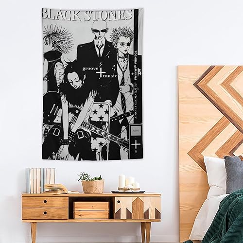 Miniatura 4 de Tapiz de anime Nana (35) Tapiz decorativo para pared, sala de estar, dormitorio, impresiones de 40 x 60 pulgadas