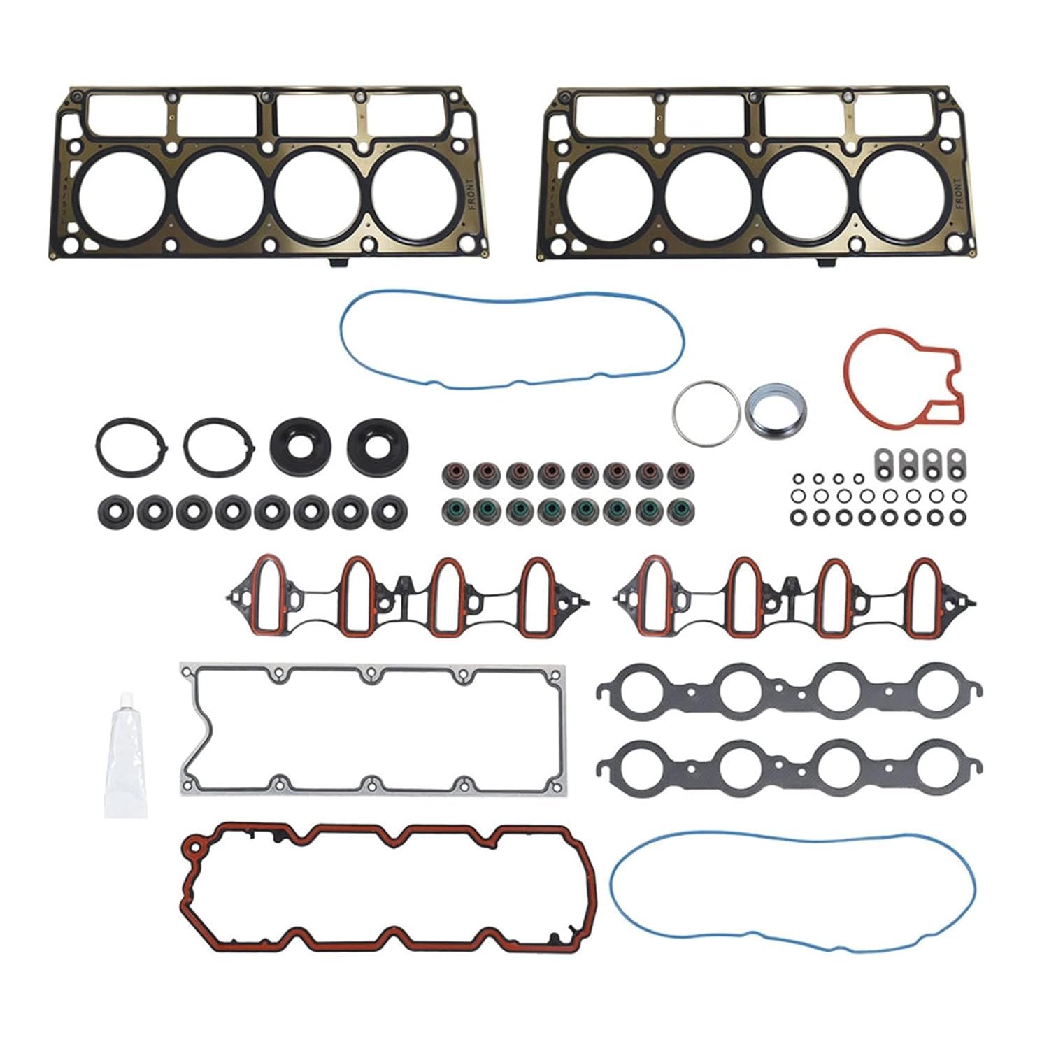 labwork Head Gasket Set HS26191PT Replacement for Chevy Silverado Suburban Tahoe Replacement for GMC Sierra Yukon 4.8L 5.3L 2002-2011