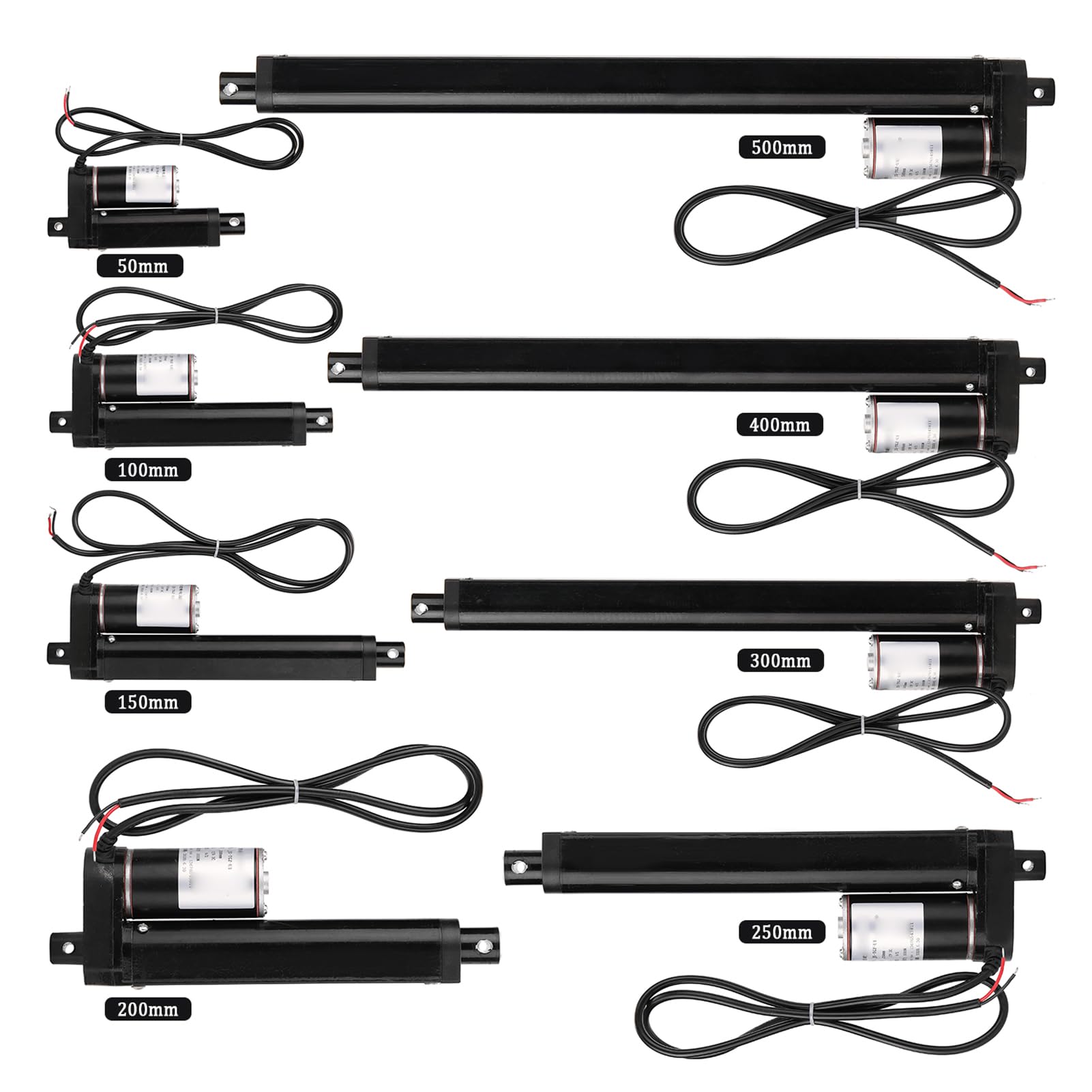 Sxhlseller Actuador Lineal Eléctrico Motor 1000N con Interruptor de Límite