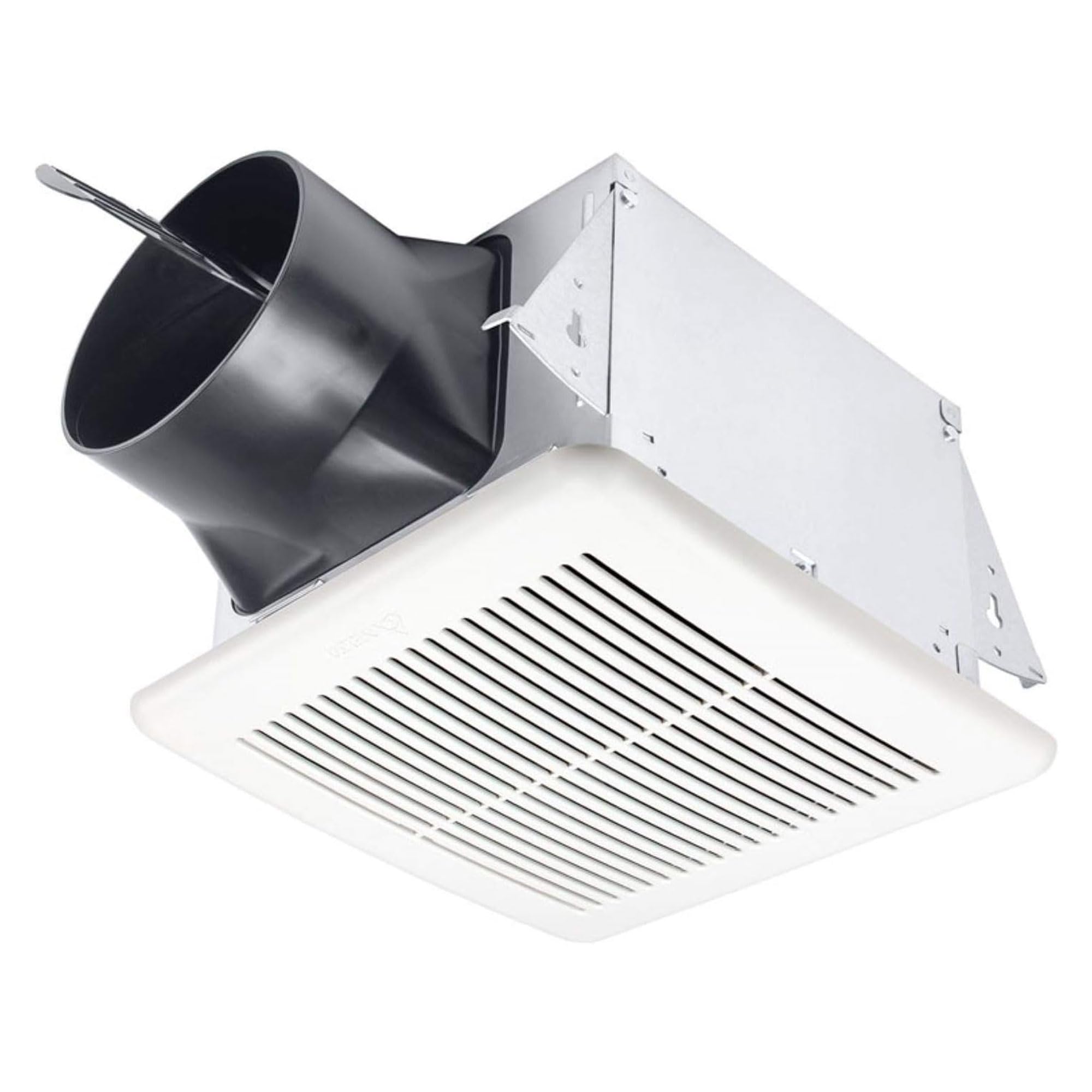 Delta Breez Elite Bathroom Exhaust Fan Energy Efficient Quiet Operation Motor with LED Indicator Light, High Speed Adjustable 80 or 110 CFM, White