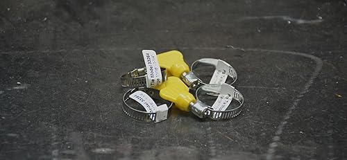 Miniatura 6 de Pro Tie 33264 SAE - Abrazadera de manguera de acero inoxidable, tamaño 12, 1116 pulgadas, 1-14 pulgadas, 4 unidades, color plateado