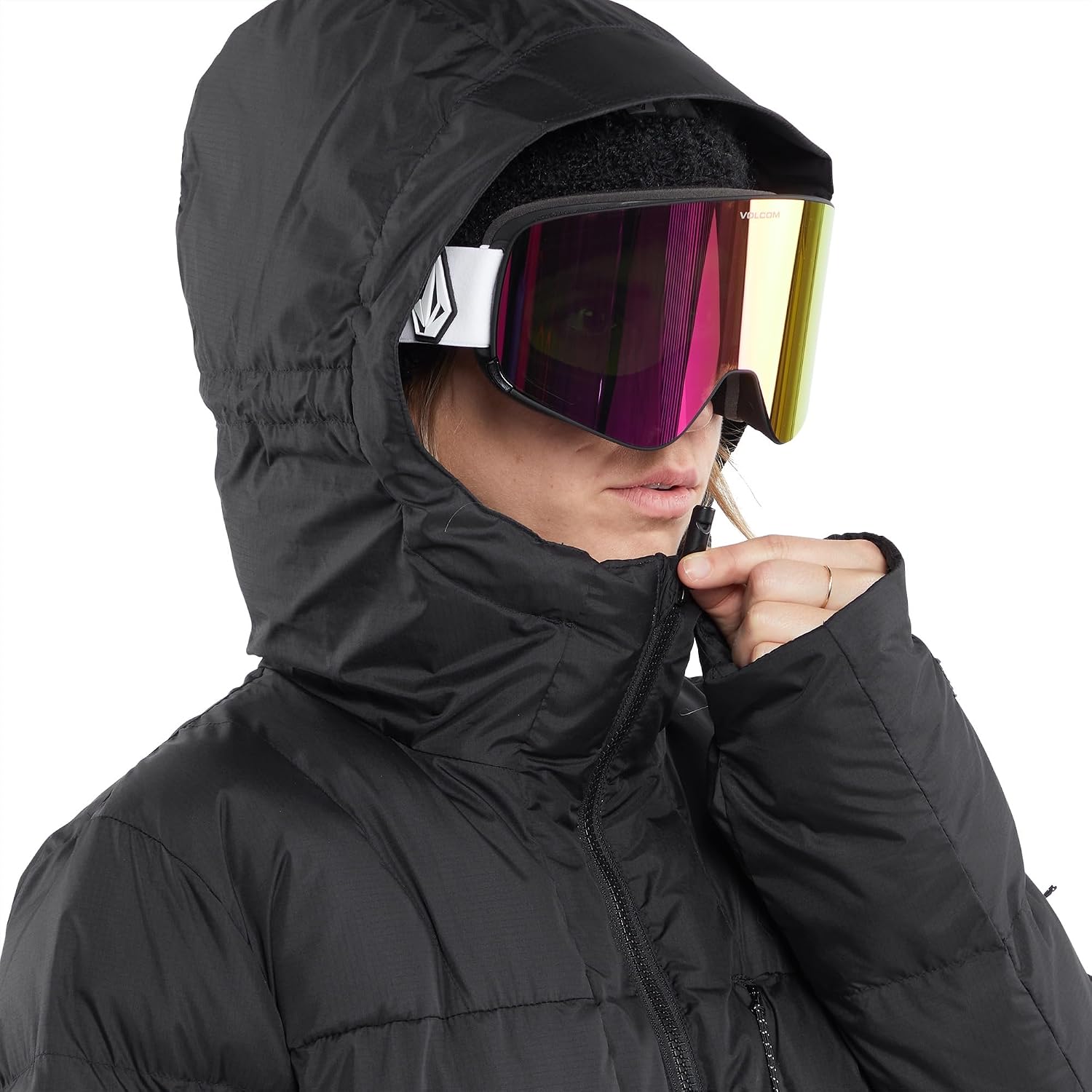 Volcom Women's Puffleup Snowboard Ski Puffer Winter Jacket