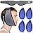 Hilph Face Ice Pack Wisdom Teeth Ice Pack Head Wrap with Washable Jaw Wrap and 4 Replacement Hot Cold Pack for Facial Oral Surgery, TMJ, Tooth Extraction, Dental Surgery, Tonsillectomy Recovery Grey