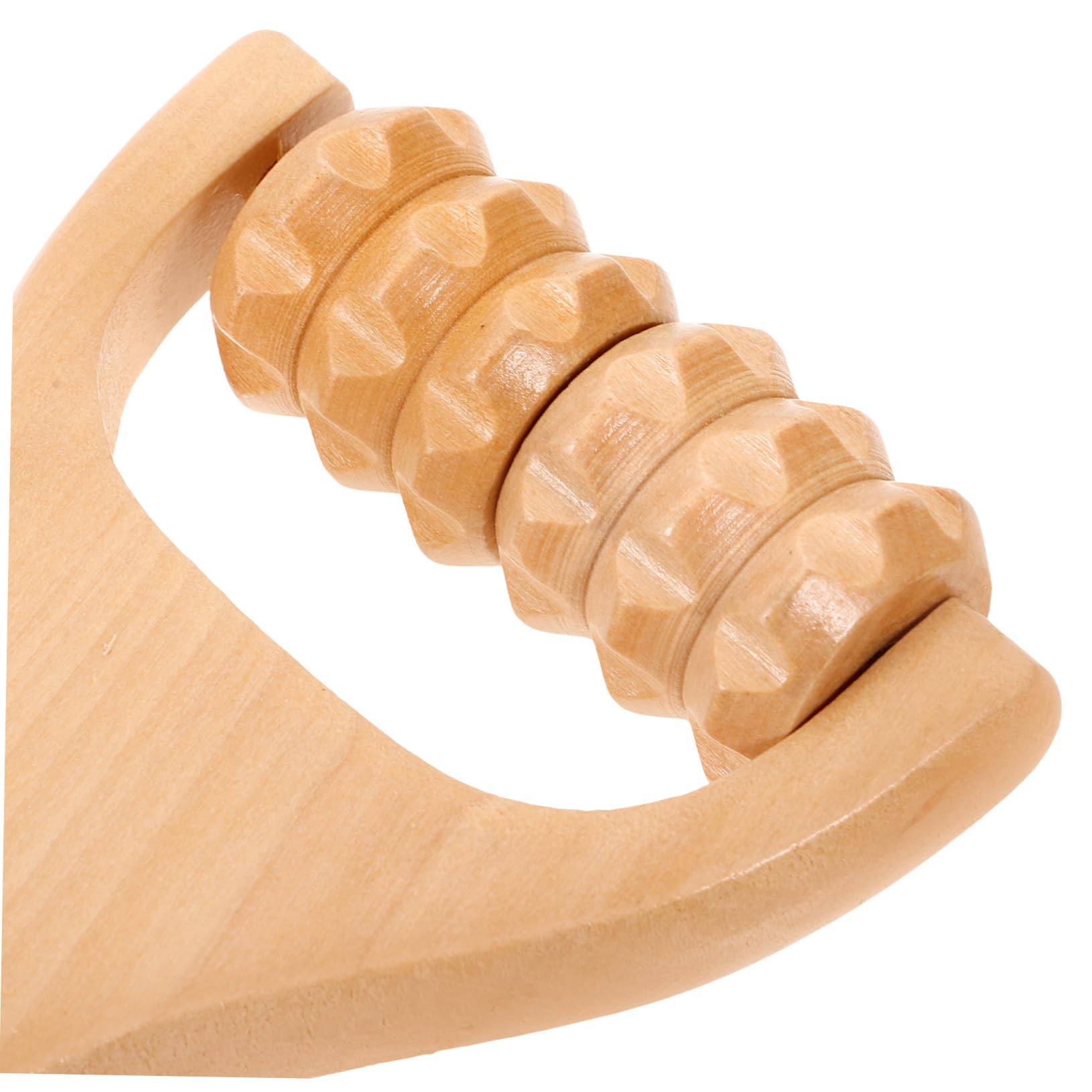 Massage Roller aus Natürlichem Holz Teiliges Ganzkörper Massagegerät für Nacken Beine Füße und Gesicht Glatte Oberfläche für Schmerzlindernde Hautpflegende Anwendung
