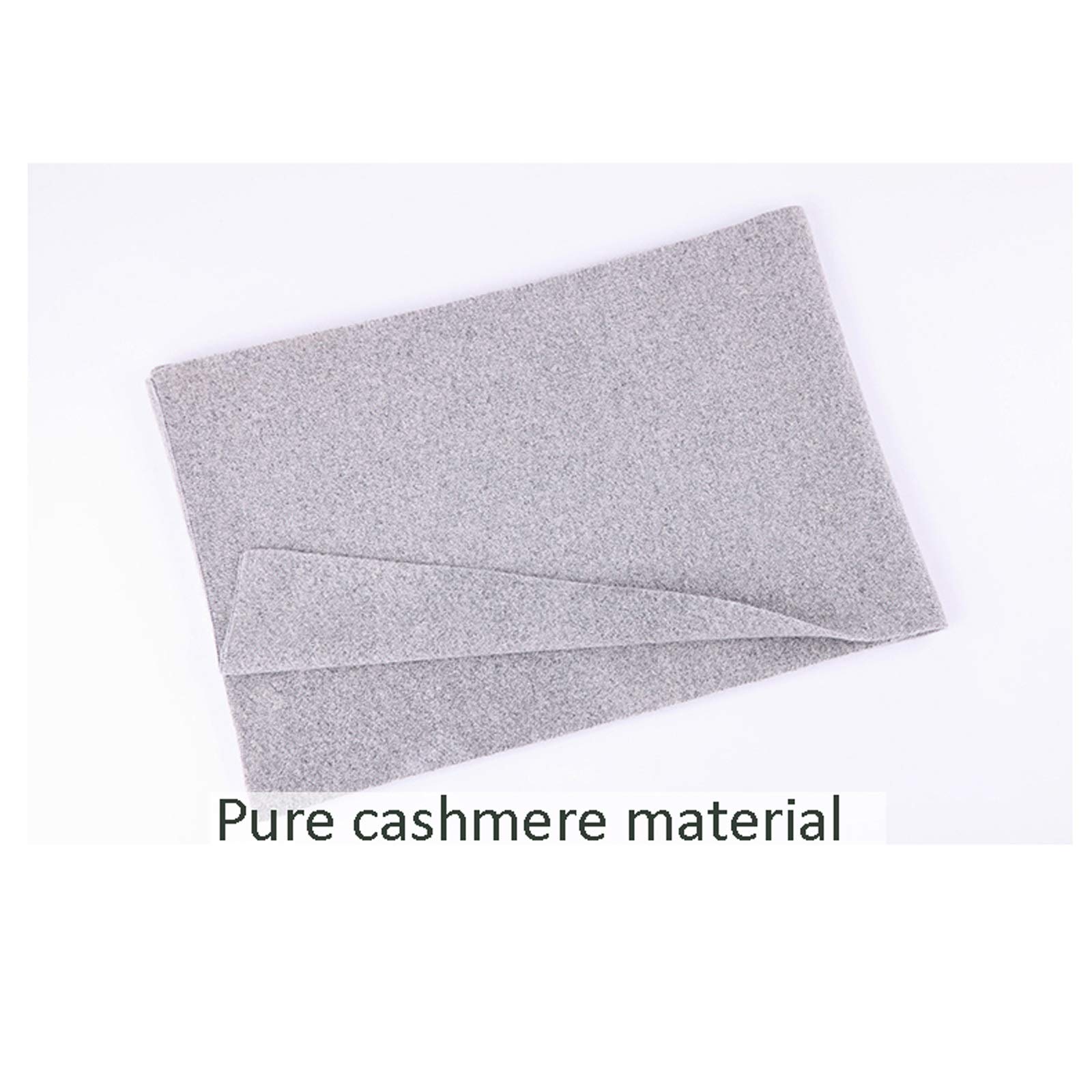 Scialle Stola Sciarpa da uomo in puro cashmere al 100% Sciarpe calde spesse di colore puro invernale Regalo di compleanno di fascia alta (con confezione squisita) Moda Autunno Inverno Caldo ( Color :