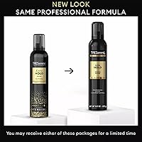 Vista 3 de TRESemmé Mousse moldeador, 2 unidades de sujeción extra + botella de tamaño de viaje, mousse hidratante para el cabello para esculpir, control