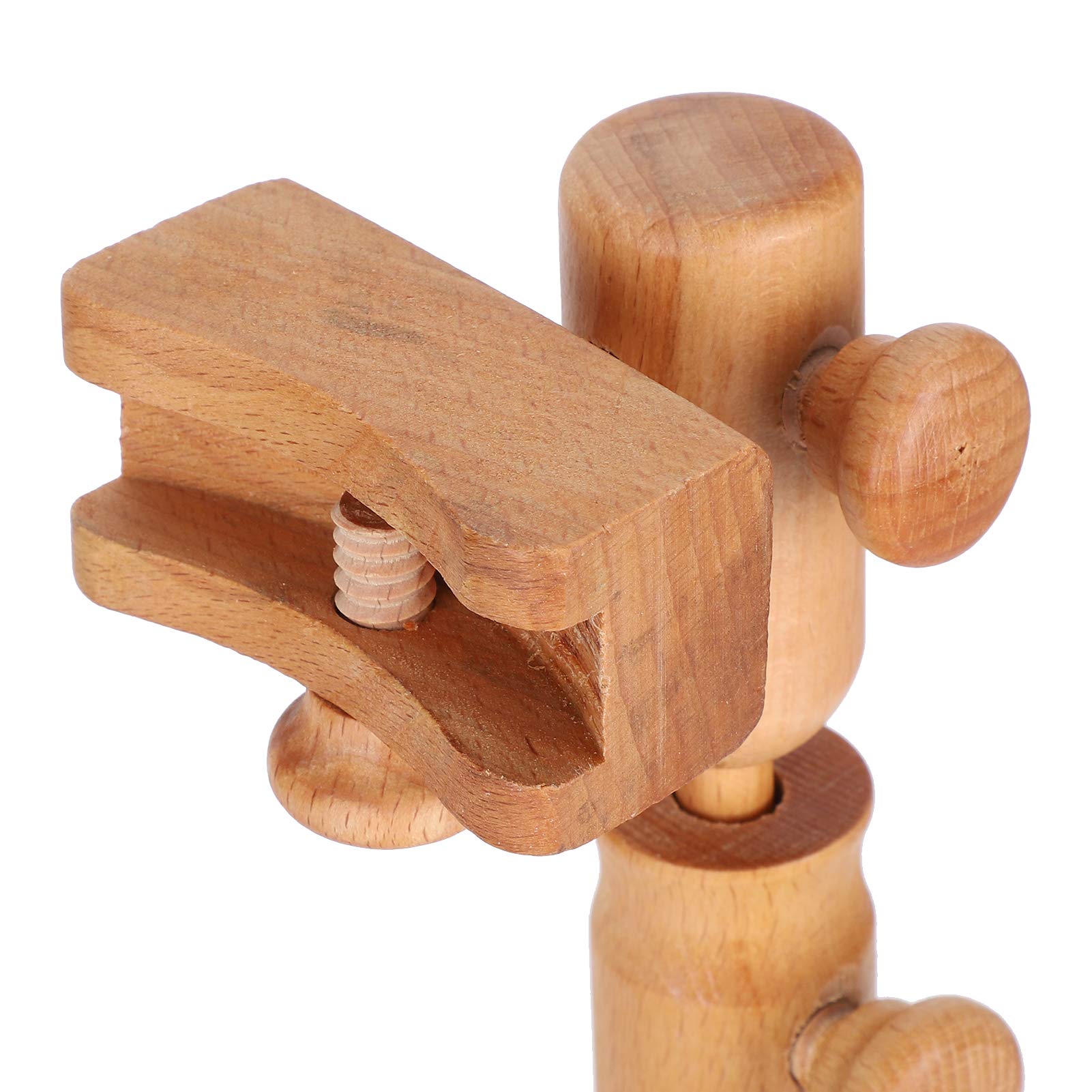 Uchwyt na ramkę do haftu Drewniana rama Hoop Stand DIY Akcesoria rzemieślnicze dla miłośnika ściegów krzyżowych
