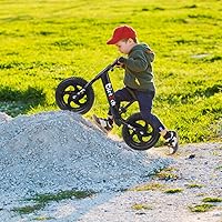 Vista 9 de Birtech Bicicleta de equilibrio para niños de 2, 3, 4, 5 años, bicicleta de equilibrio para niños de 12 pulgadas, juguetes para interiores