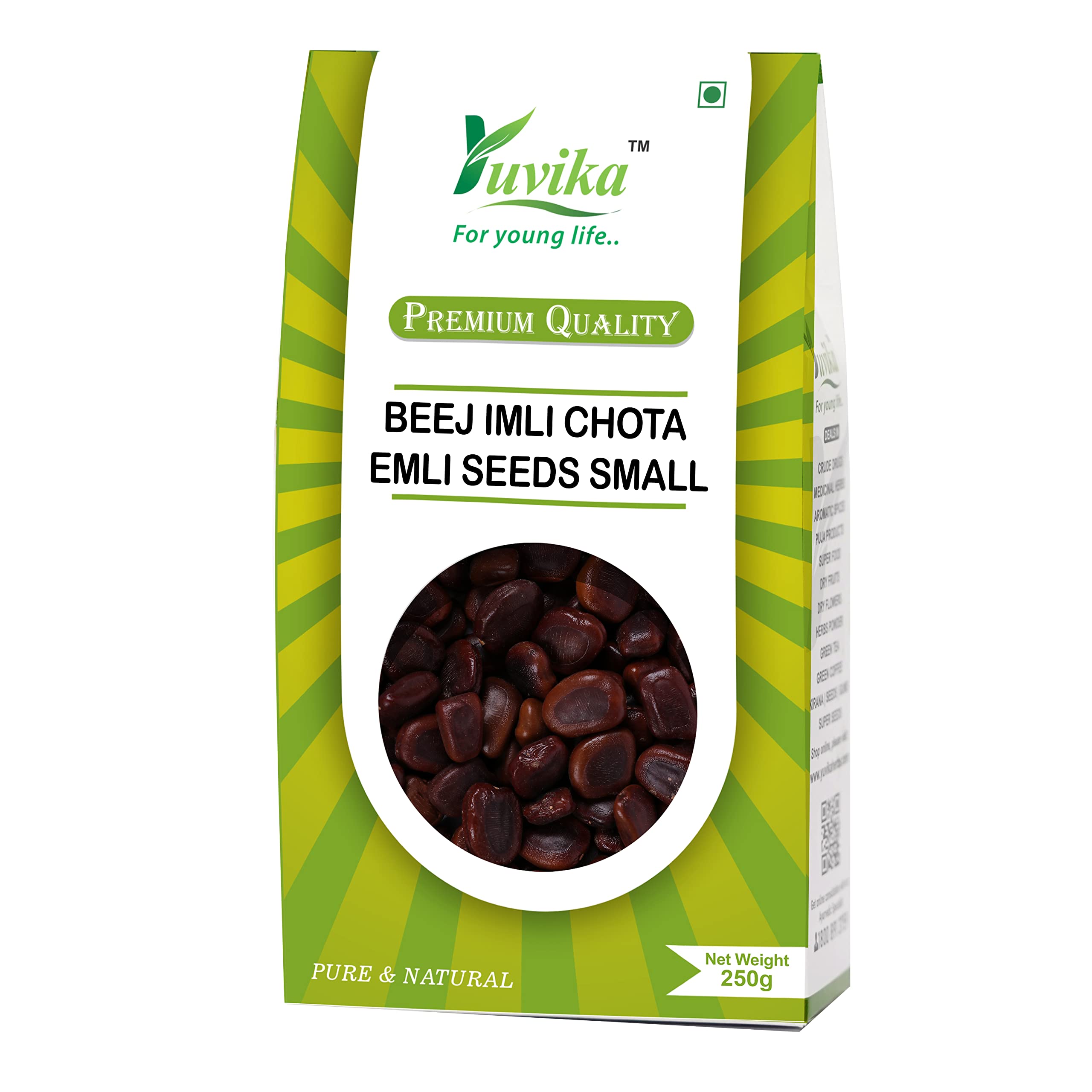 Beej Imli Chota - Emli Seeds Small - Tamarind Seeds - Tamarindus Indica 250 Grams (B0BZLKFS96) Amazon Price History, Amazon Price Tracker
