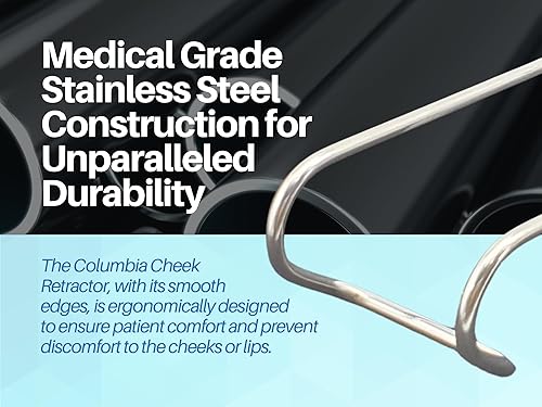 Miniatura 2 de ARTMAN INSTRUMENTS Dental Columbia - Retractor de mejillas – Juego de 3 abridores de boca de acero inoxidable, autoclave para blanqueamiento dental