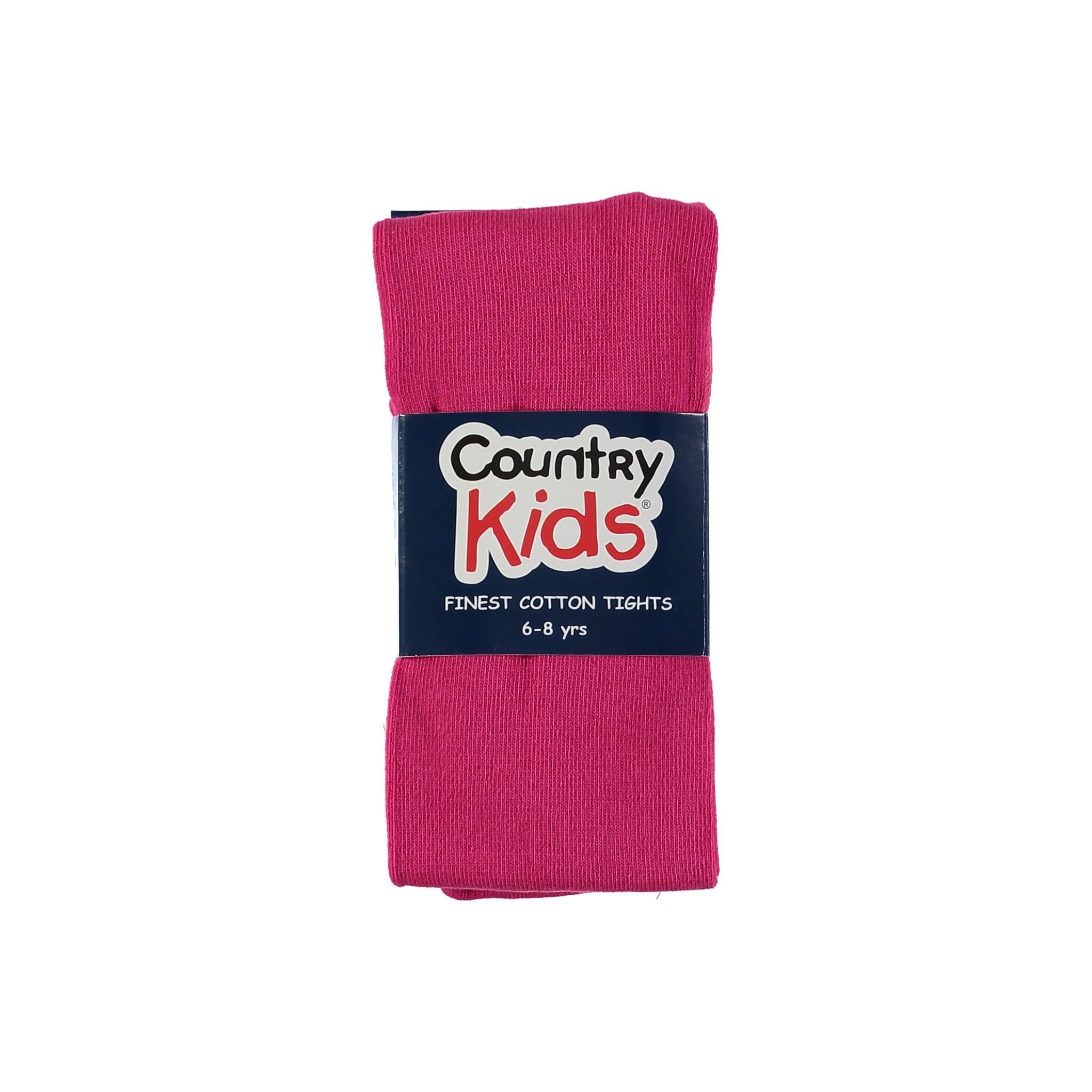 Country Kids Girls Pink (Hot Pink) 'S Luxury Warm Winter Tights, 0-6 Months Manufacturer Size Months Uk