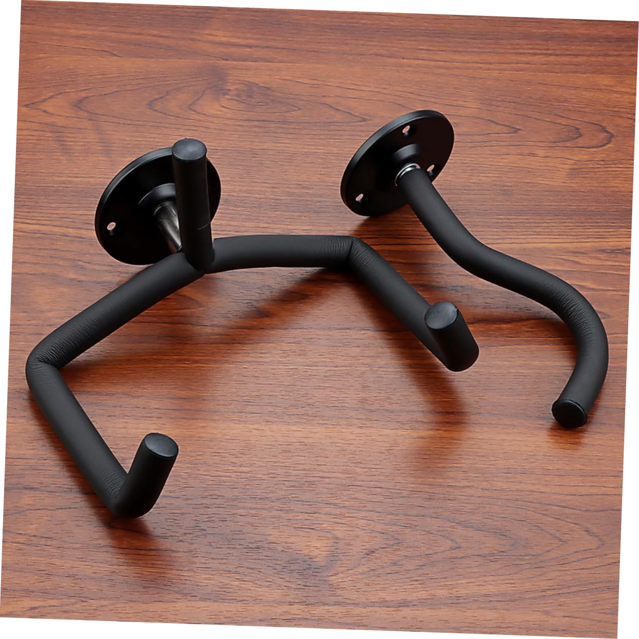 Supporto da Muro Gancio Singolo in Metallo Nero per Chitarra Appeso Stabile e Decorativo per Sala Audio o Soggiorno per Strumenti