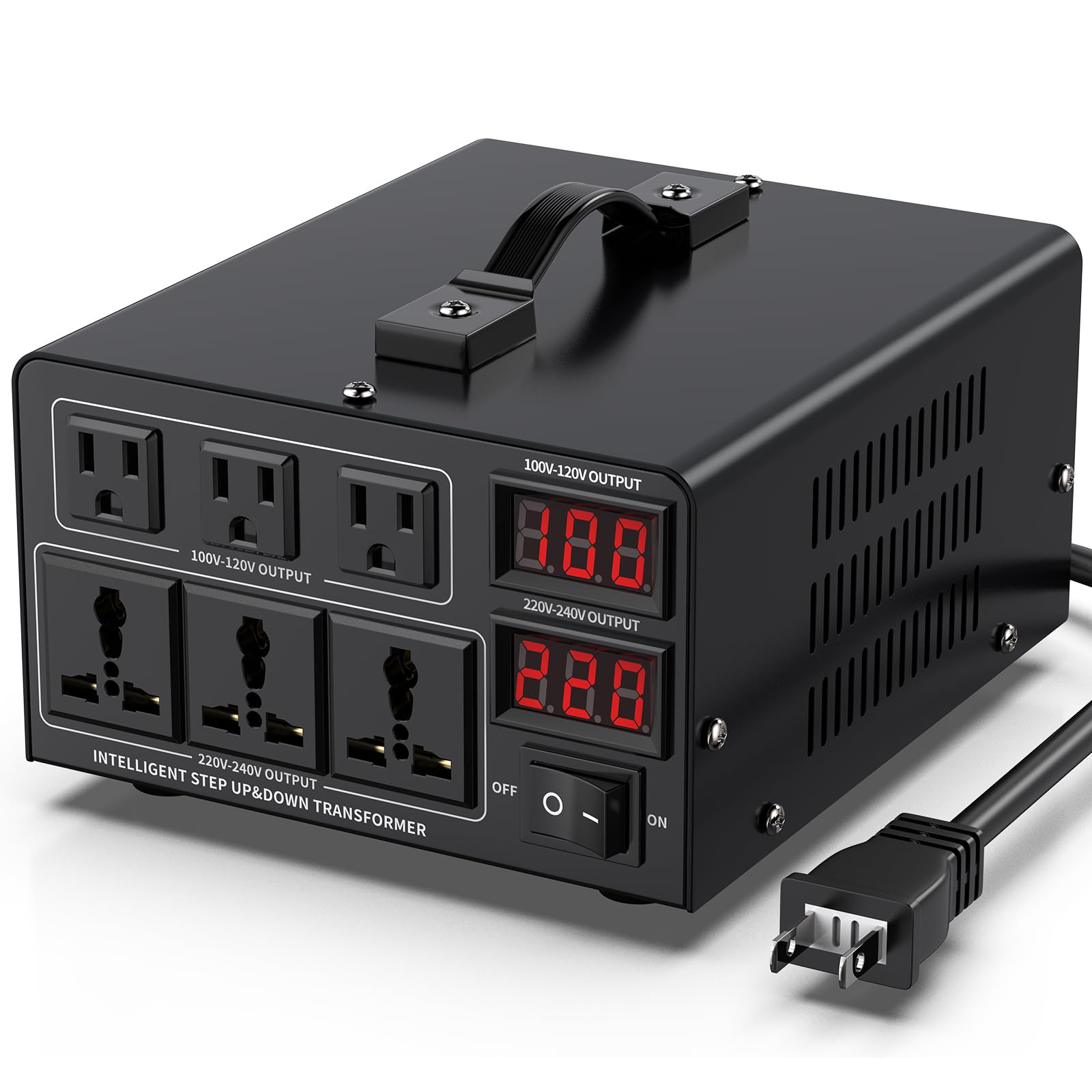 【値下げ】【変圧器】ダウントランス　ヨーロッパ 海外国内両用型変圧器 1500W アップトランス ダウントランス