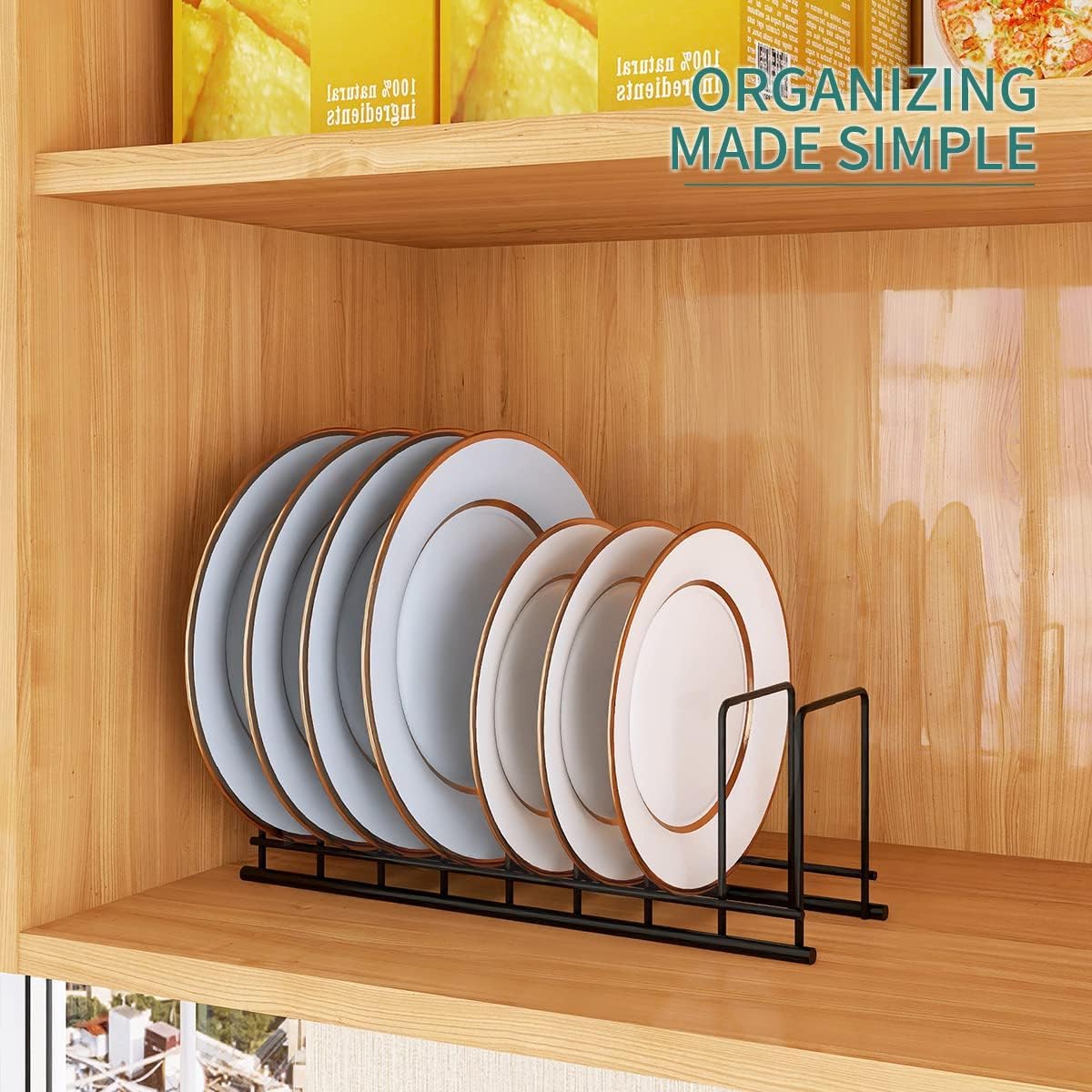 Organizador de tapa de olla