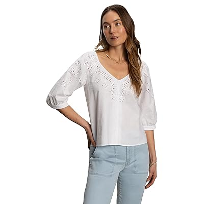 Sanctuary Fallen Blooms Linen Blouse Women