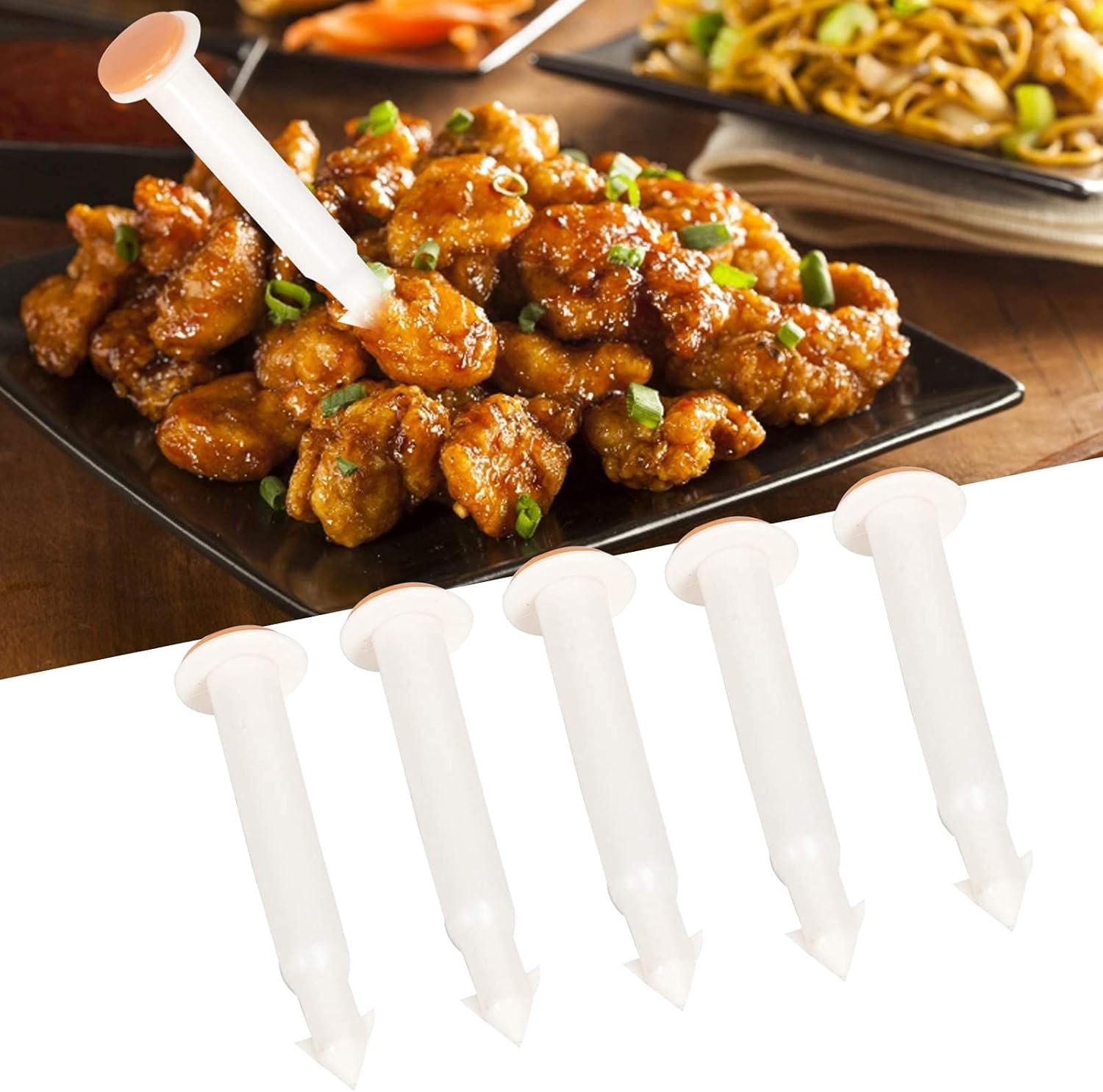 review BORDSTRACT 20PCS Pop-Up Poultry Thermometer, Plastic Disposable Temperature Meter for Oven Cooking Poultry Turkey Chicken Meat Beef