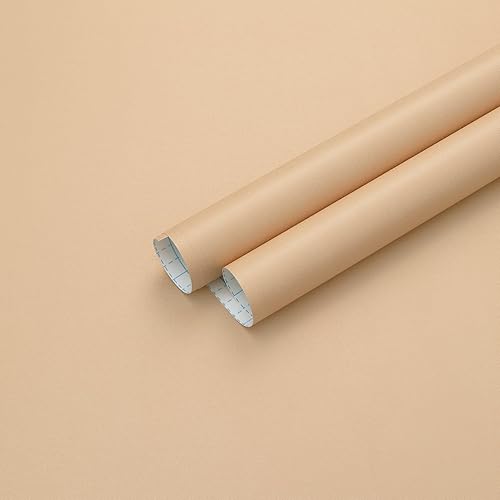 Miniatura 9 de Ismoon Papel de contacto azul mate de 15.7 x 236 pulgadas, papel tapiz azul mate, papel tapiz extraíble, papel tapiz autoadhesivo de película de