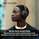 Sony WH-CH730N Wireless Bluetooth Noise Cancelling Over-Ear Headphones, Beige