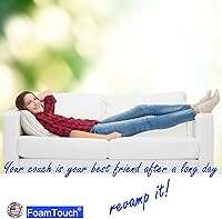 Vista 7 de FoamTouch Almohadón de espuma, con vestiduras. Hecho en Estados Unidos.